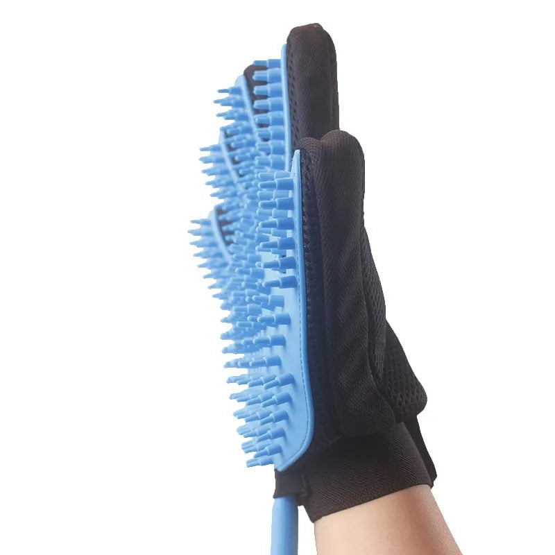 Pet Bathing Glove — Sprayer & Scrubber with 7.5 ft Hose