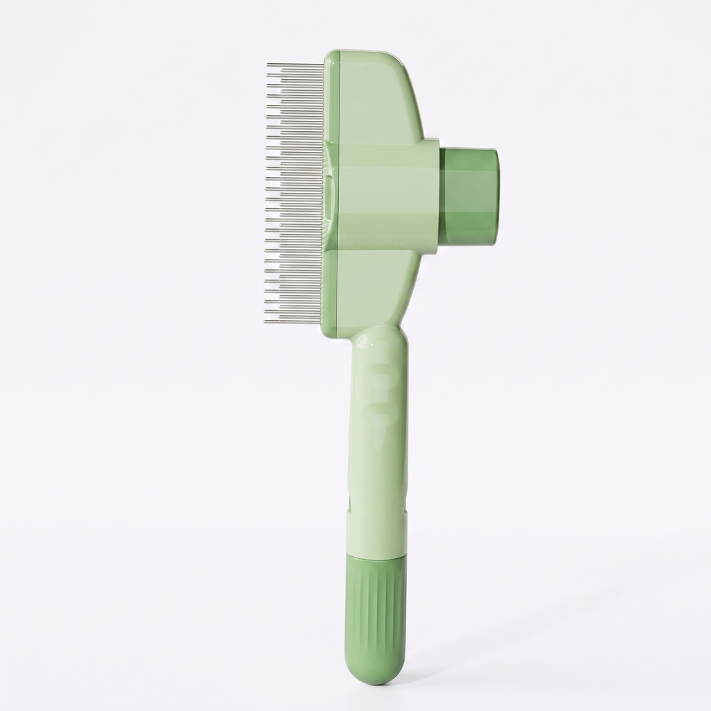 Self-Cleaning Pet Grooming Comb
