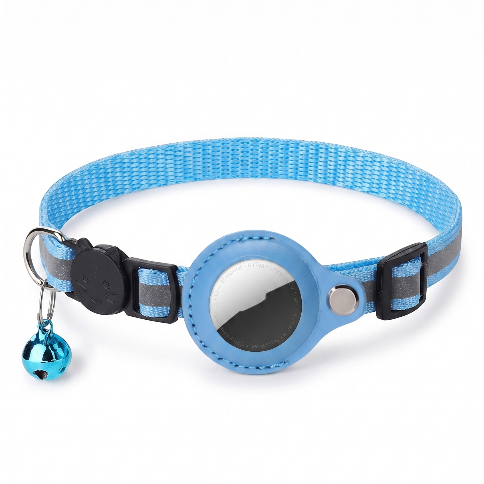 Breakaway Cat Collar with Tracker Holder