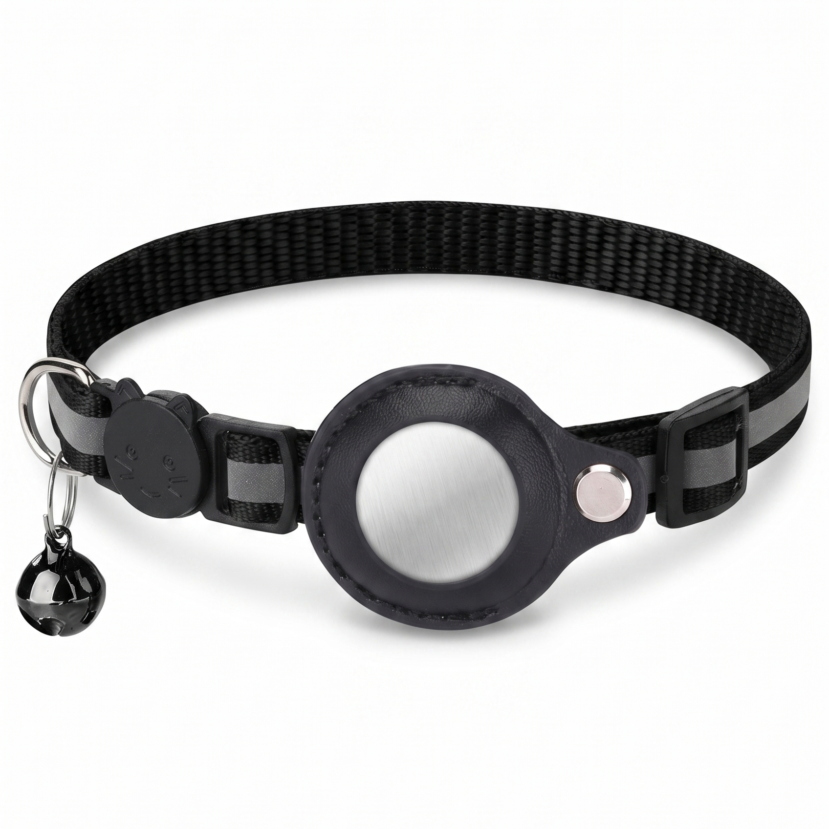 Breakaway Cat Collar with Tracker Holder
