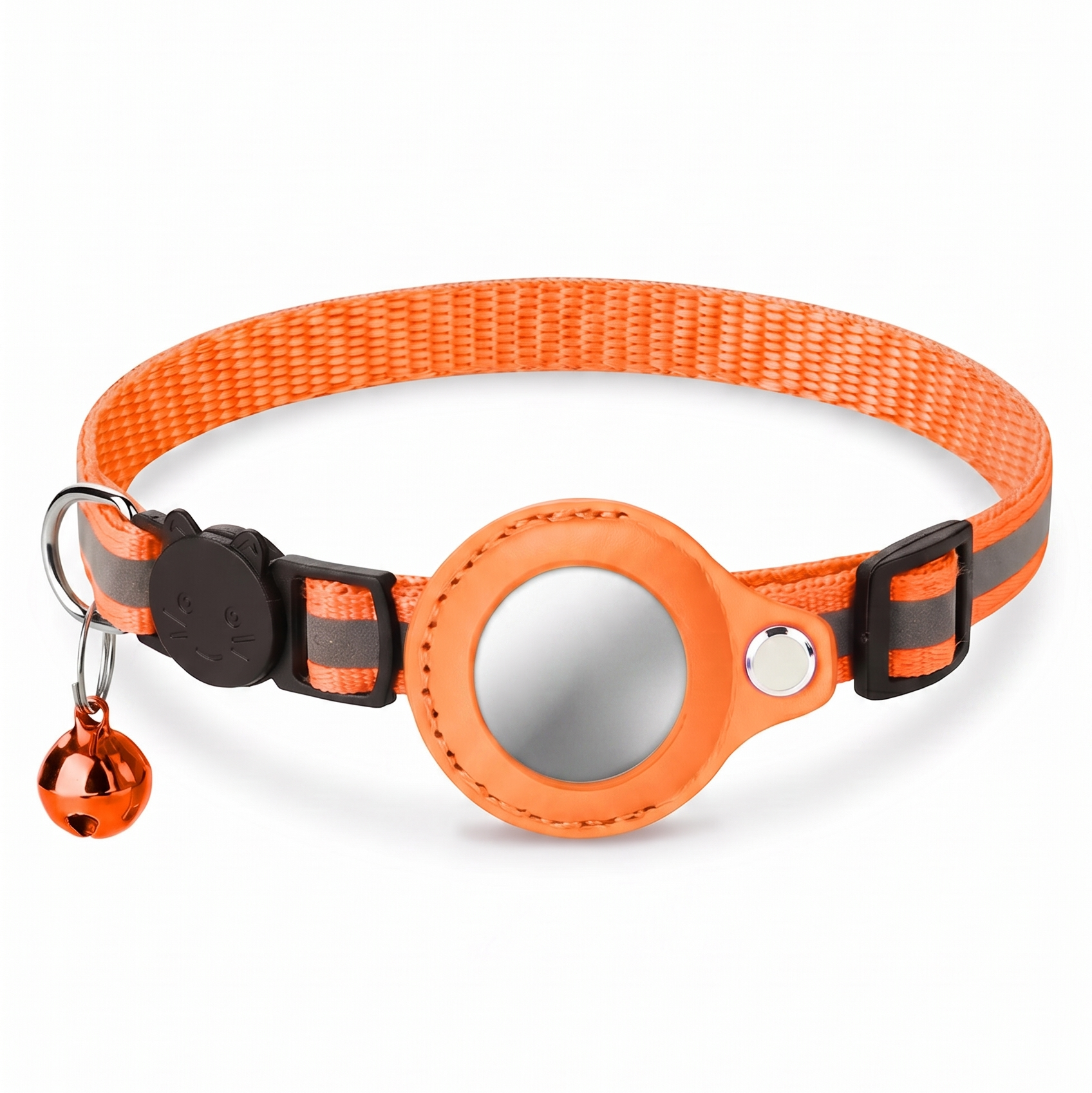 Breakaway Cat Collar with Tracker Holder