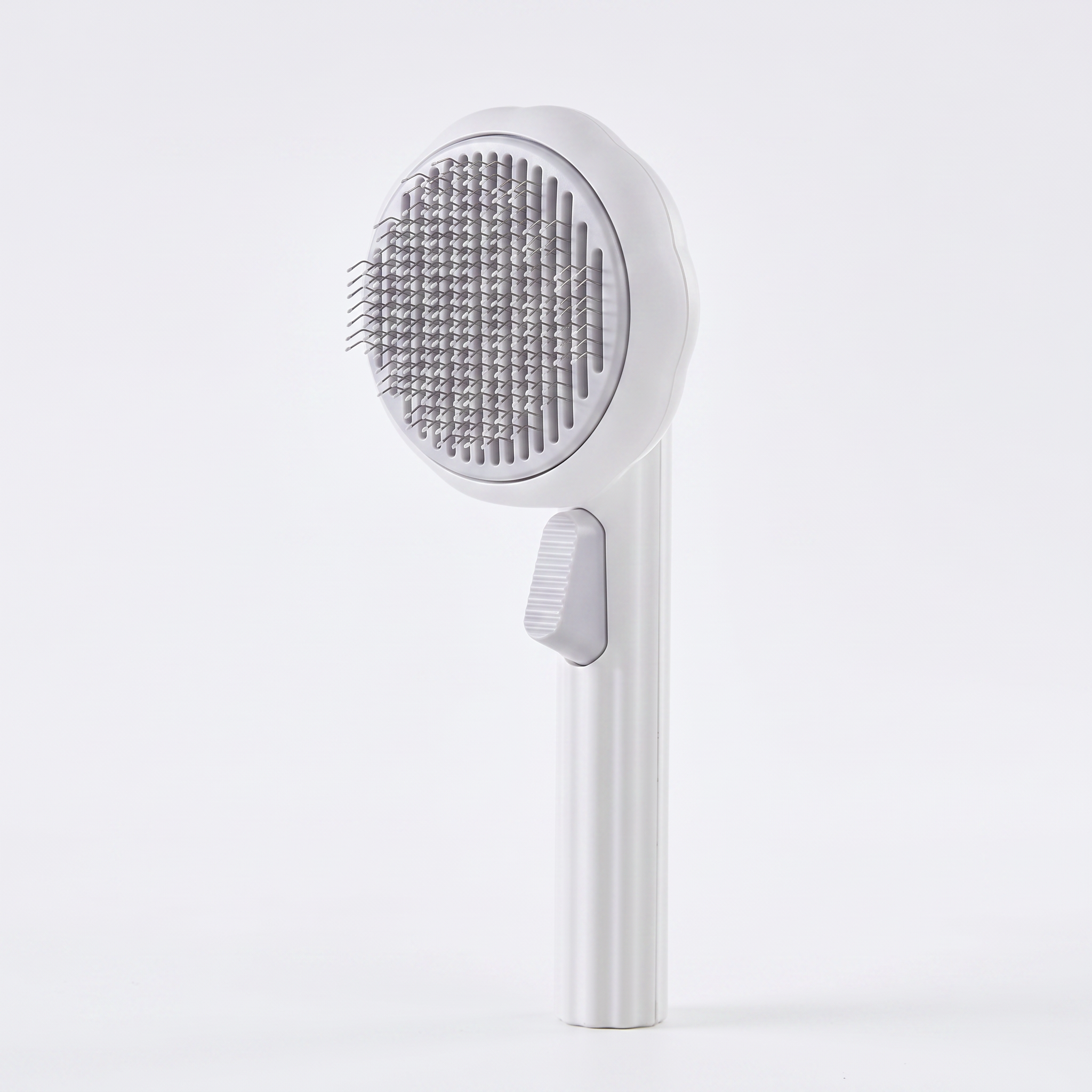 Self-Cleaning Pet Grooming Brush — Deshedding Slicker for Cats & Dogs
