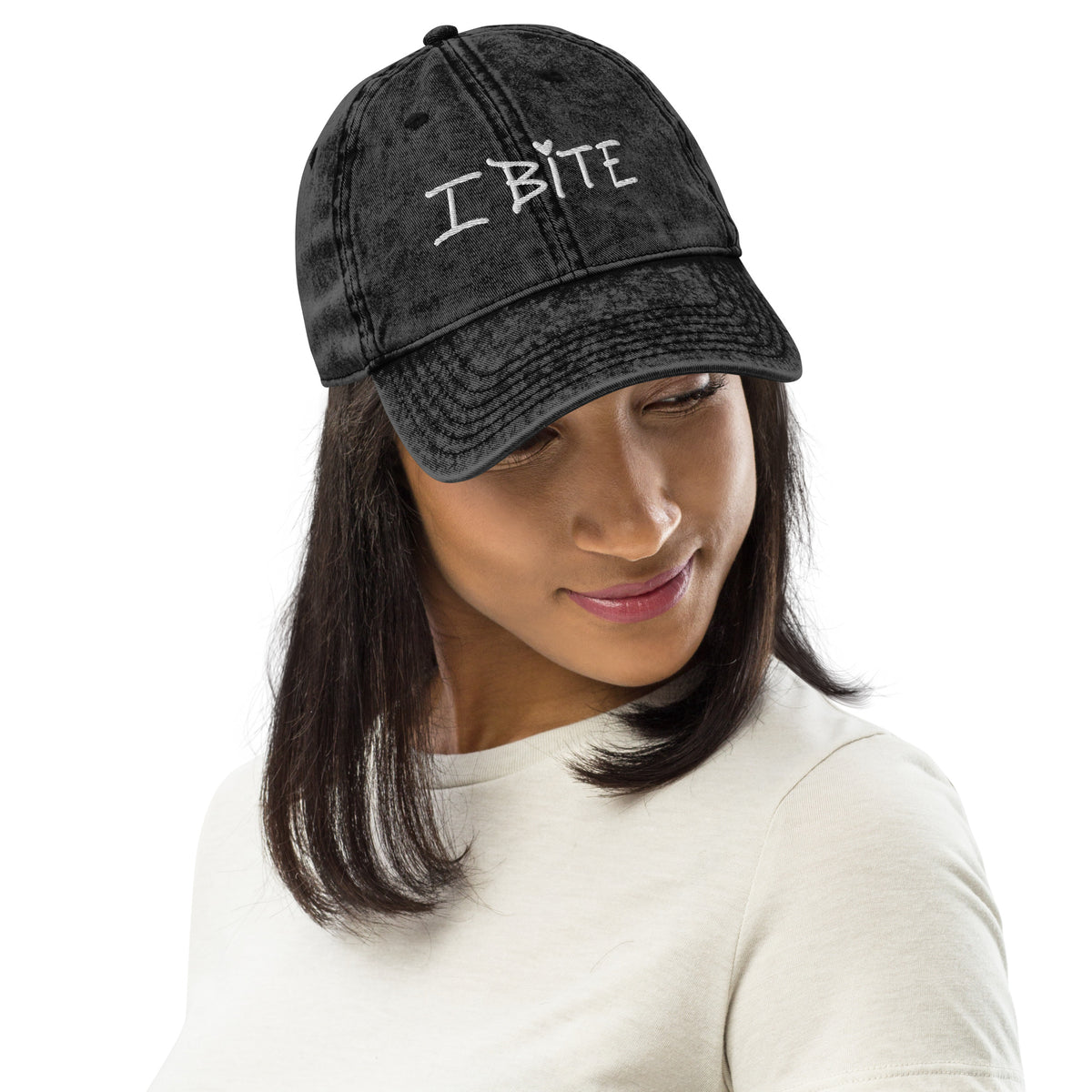 I Bite Dad Hat